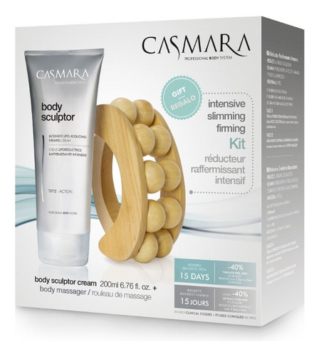 Kit Crema Reafirmante Y Reductora Body Sculptor + Masajeador