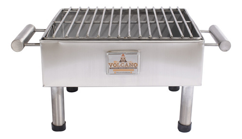 Asador Parrilla Portatil Baco Volcano Acero Inoxidable 304