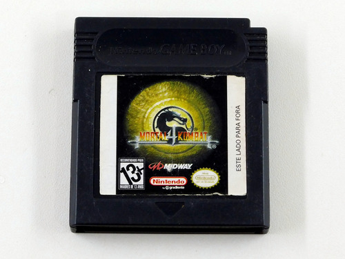 Mortal Kombat 4 Game Boy Clássico Original