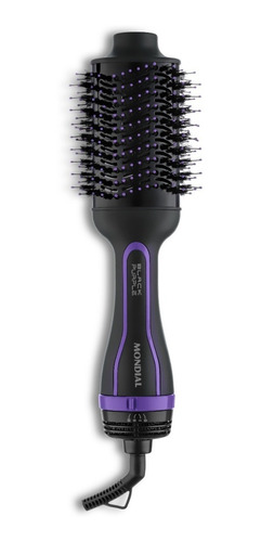 Escova Secadora Mondial Black Purple Es-08 1200w Preto 127v