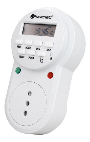 Temporizador Timer Digital 24/7 Powerlab 9235  - Nexstore