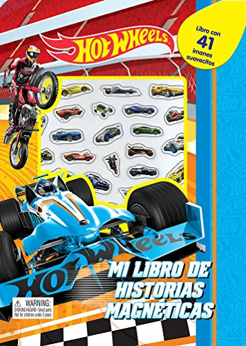 Libro Hot Wheels (coleccion Mi Libro De Historias Magneticas