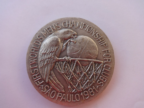 Medalla Antigua Basquet 1981 Campeonato San Pablo Deporte 