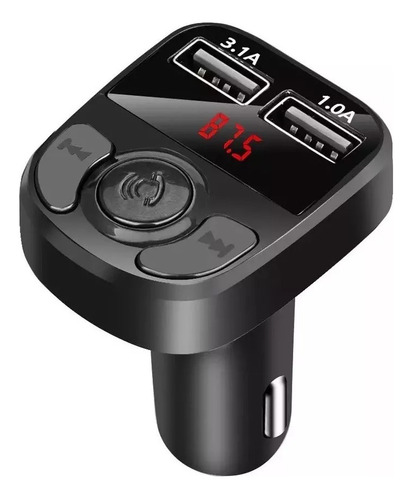 Transmisor Fm Bluetooth Para Auto: Adaptador Bluetooth