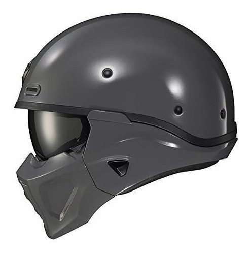 Casco Scorpion Exo Covert X (gris Cemento - Medio)