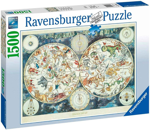 Autoslot - Rompecabezas Ravensburger World Map Fant. Animals