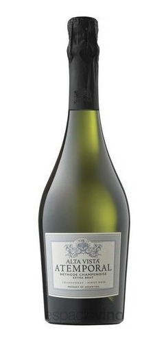 Champagne Atemporal Extra Brut 750ml. Caja 6 Botellas