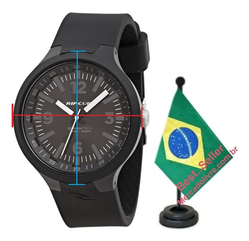 Relógio Rip Curl Driver Black *** Coleção Pivot Preto
