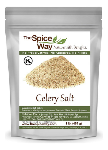 Sal De Apio The Spice Way - 1 Libra - Mezcla De Condimentos
