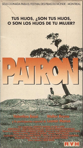 Patron Vhs Valentina Bassi Andrés Alaniz Jorge Rocca