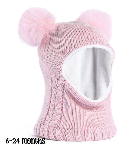 Conjunto De Gorro Y Bufanda De Invierno For Bebés Y Niños,