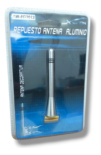 Antena Receptora Automotriz Repuesto Aluminio Universal 