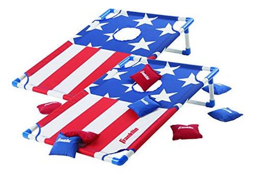 Set De Juego Cornhole Franklin Sports Rojo, Blanco Y Azul