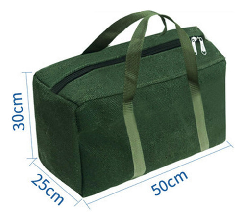 Bolsa De Almacenamiento De Herramientas De Lona 50x30x25cm