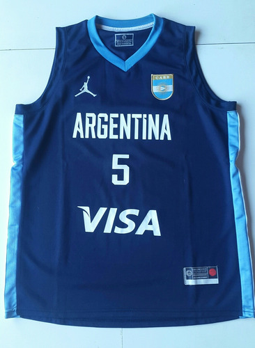 Camiseta Seleccion Argentina De Basquet Ginobili