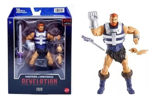Masters Of The Universe Masterverse Revelation Fisto He-man