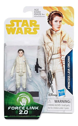 Princesa Leia Organa Star Wars Force Link 2.0 Figura