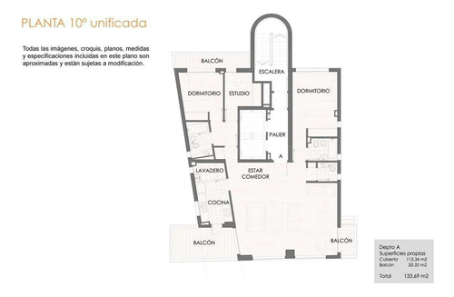 Venta Departamento 4 Ambientes - Av Del Libertador - Vicente Lopez.