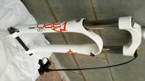 Suspensão Aro 29 Marzocchi M320 Branca 100mm Trava Guidon