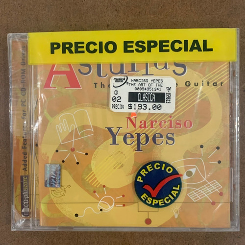 Narciso Yepes - The Art Of The Guitar Nuevo Sellado