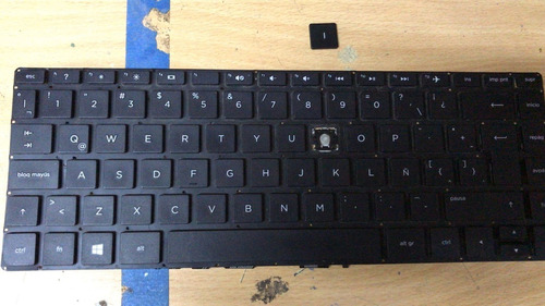 Teclado Hp Pavillion 14-v000 **solo Tecla O Mecanismo**