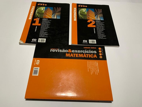 Imagem 2 de 2 de Projeto Voaz - Matemática - Ensino Médio Kit Com 3 Unidades