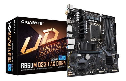 Motherboard Gigabyte B660m Ds3h Ax Ddr4 Lga1700 Intel Gen 12