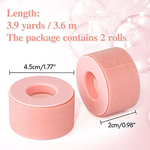 Silicone Tape, 2 Rolls Micropore Medical Tape Roll, 1''...