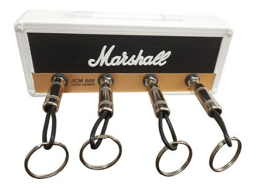 Porta Llaves Pared Marshall Amplificador Soporte 4 Llaveros