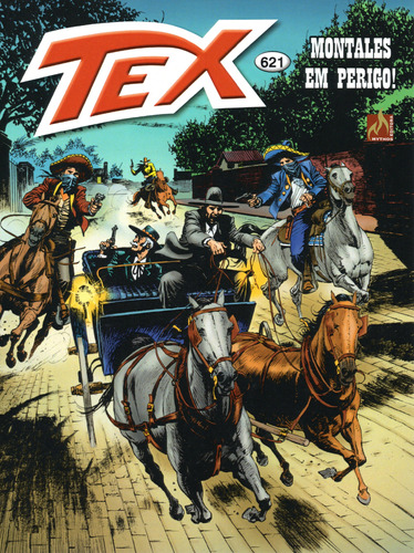 Tex N° 621 - Montales Em Perigo! - 116 Páginas Em Português - Editora Mythos - Formato 16 X 21 - Capa Mole - 2024 - Bonellihq Cx21 Mar24