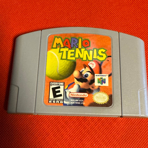 Mario Tennis Nintendo 64 N64 Original A