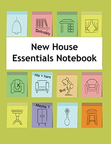 Libro: New House Essentials Notebook: Checklists For Moving 