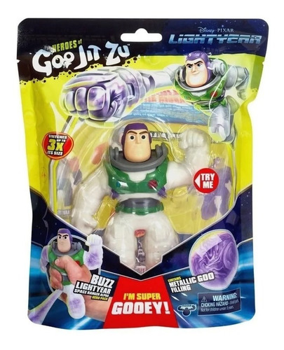 Heroes Of Goo Jit Zu Buzz Lightyear Pixar Muñeco Stretch