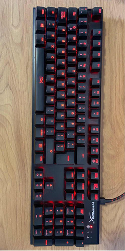 Teclado Gamer Mecánico Hyperx Alloy Fps