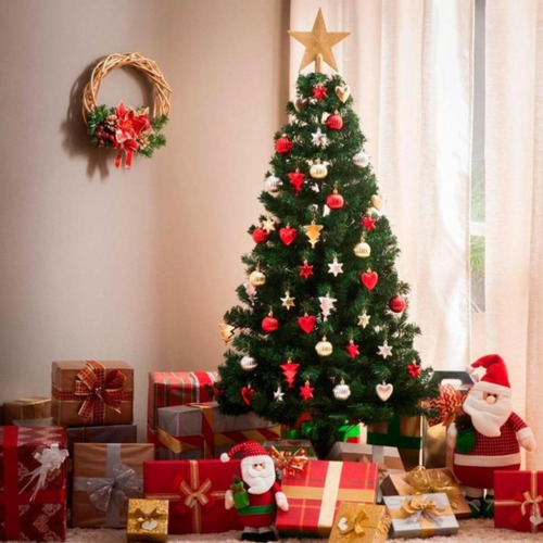 Arvore De Natal Grande 1,50m Completa 300 Galhos Foto Real | Frete grátis Arvore De Natal Grande 1,50m Completa 300 Galhos Foto Real | Frete grátis