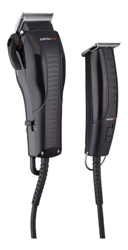 Combo Babylisspro Power Fx Barber Kit. Bcbkes. Color Negro