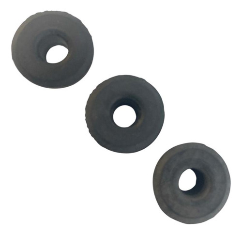 Kit 3 Coxim Apoio Base Filtro Ar Fiat Palio Strada Uno Punto
