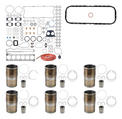 Media Reparacion Sin Pistones Isx 15 (isx141081)