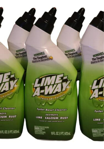 Limpiador Líquido Para Inodoro Lime-a-way 16 Oz (pack De 5)