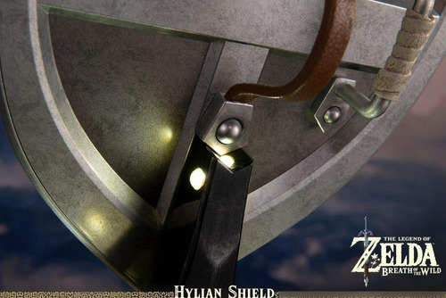 El escudo Hylian de Zelda Breath of the Wild encabeza las 4 primeras figuras