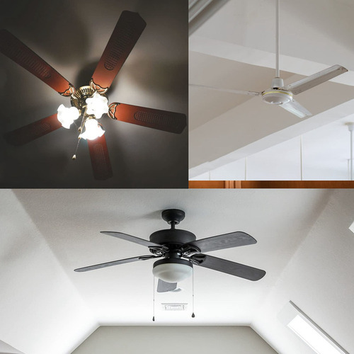 Kit De 5 Interruptores Para Ventilador De Techo, 3 Velocidad