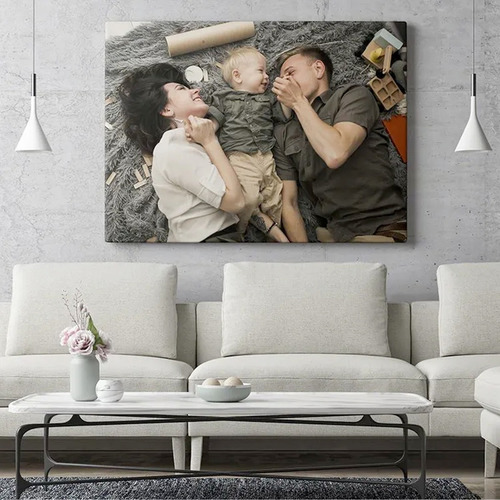 De Foto A Canvas Cuadro Personalizado Impresión Personalizad Color Multicolor
