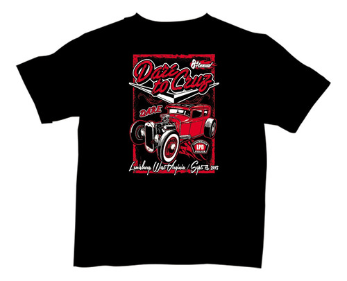 Remeras Infantiles Hot Rod Rockabilly |de Hoy No Pasa| 17