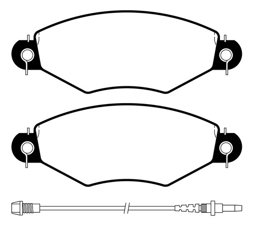 Pastillas De Freno Para Renault Kangoo Express/break 0 1.6 8