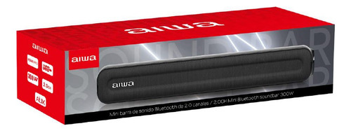 Mini Barra De Sonido Aiwa Awsbh15 Bluetooth 2.0 Canales
