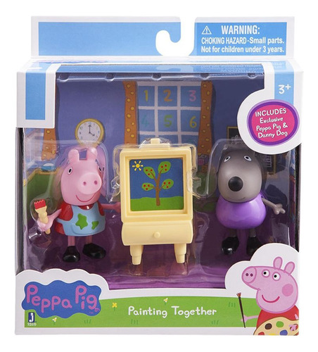 Peppa Pig De Jazwares Pintando Juntos Juguetes Coleccionable