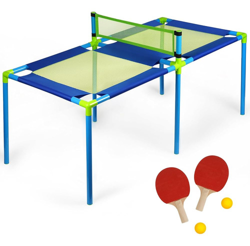 Mesa De Ping-pong Portátil De Mesa Edudif Para Niños Trampol