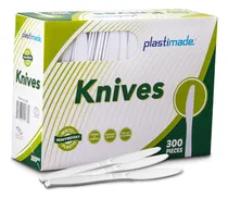 Comprar 300 Cuchillos Cuchillos Desechables De Plástico Extra Pesado