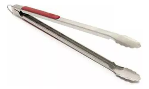 Pinza Acero Inoxidable Punta Silicona para Bandejas LACOR