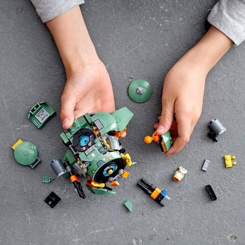 Kit De Construção Lego Overwatch Wrecking Ball 75976 227 Peç